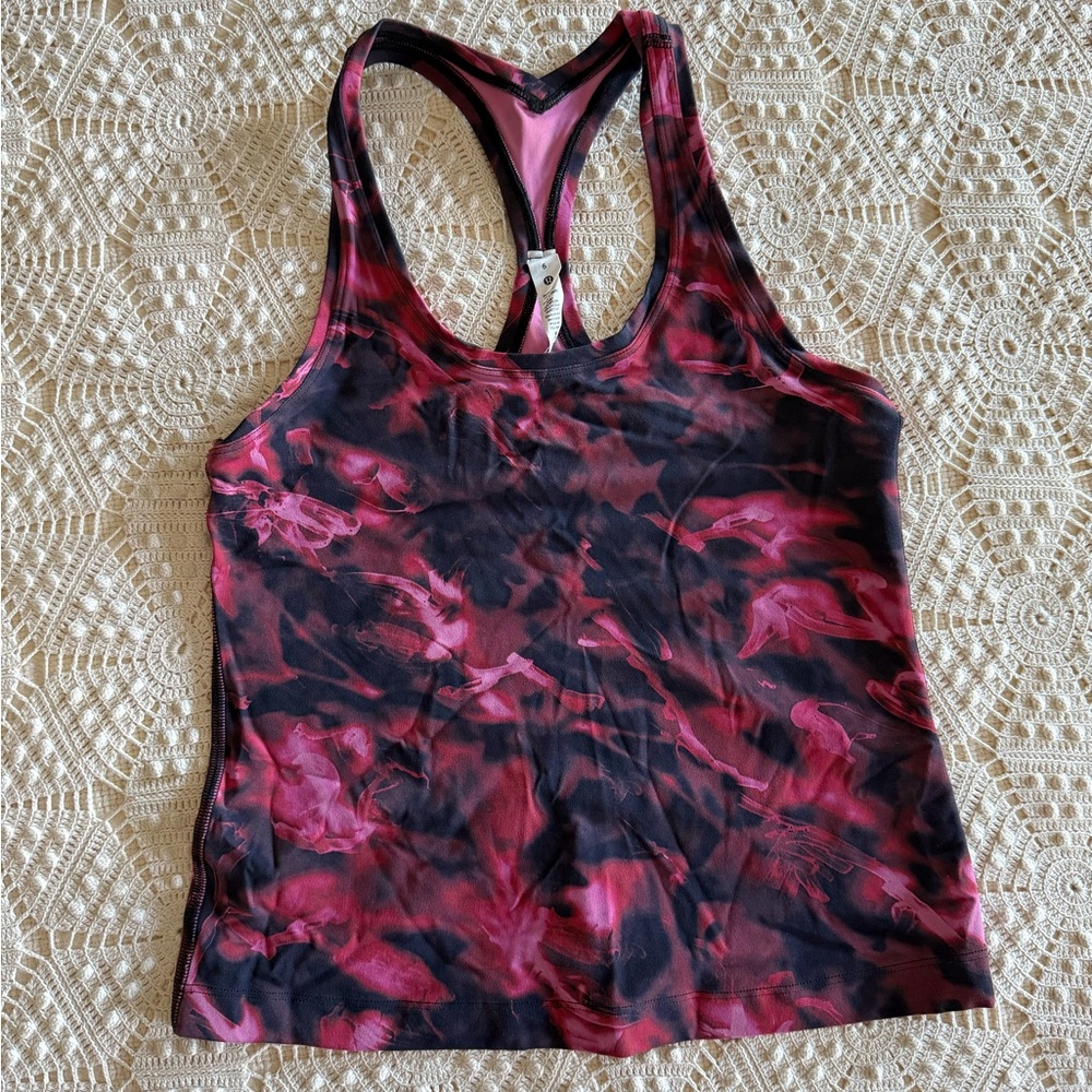 Lululemon Short Nulu Racerback Tank Top